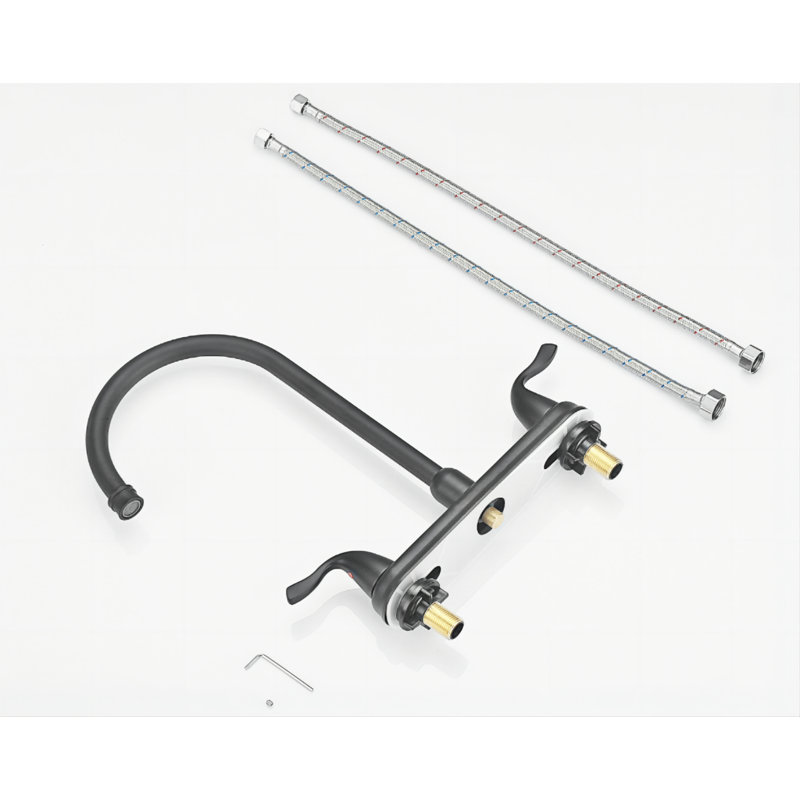 Beslend Kitchen Faucet, Matte Black