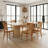 Wood Seat Kitchen Dining Chairs In Oak Finish, Set Of 4, Solid Wood Construction, Traditional Style, Comfortable Seating, Residential Use