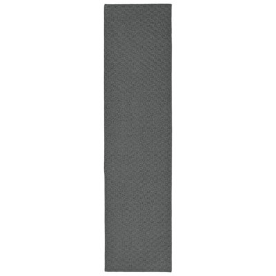 Ebern Designs Mori 2 ft. x 8 ft. Area Rug Cinder Gray