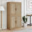 Rattan Storage Cabinet with Adjustable Shelves-4129927-128549