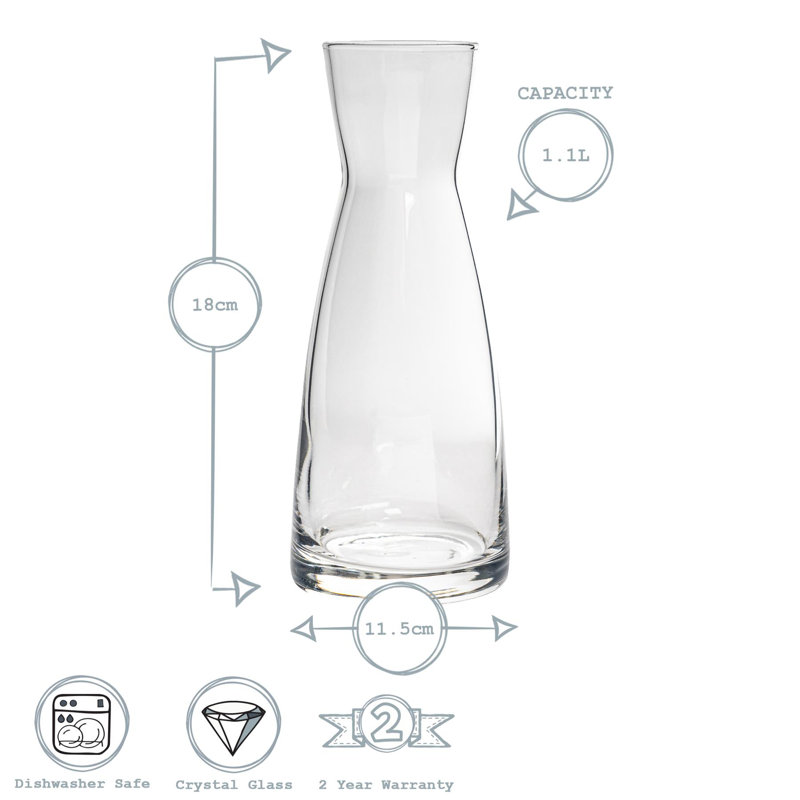 Bormioli Rocco Ypsilon Glass Carafe