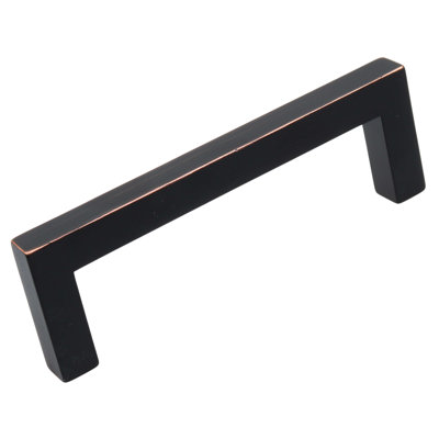 GlideRite Hardware Solid Square Cabinet Bar Pull