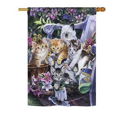 Drapeau de jardin en polyester Seigel Purfect