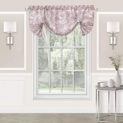 Dungall Floral Swag Window Valance