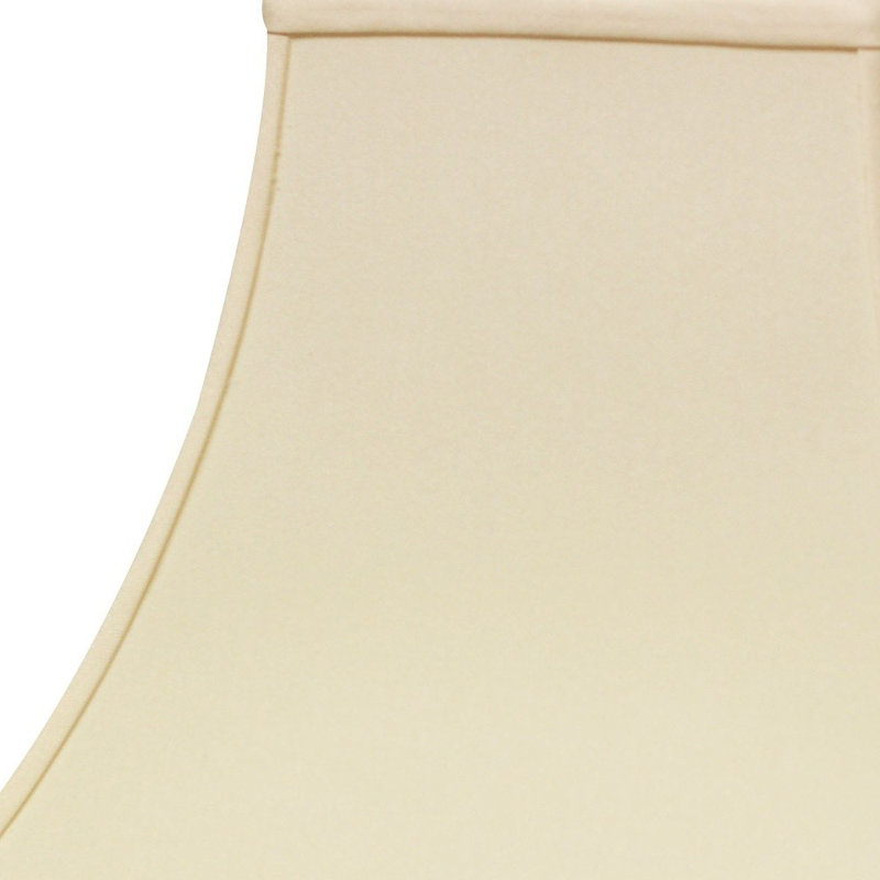 Abat-jour incliné sans cloche Premium, Ivoire ivoire, H 12 po x l 14 po x P 14 po