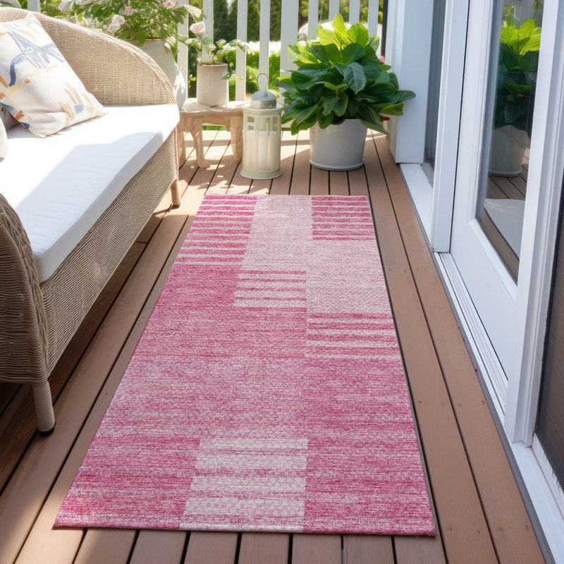 Tapis intérieur / extérieur Granier avec envers antidérapant, Tapis de couloir 2 pi 3 po x 7 pi 6 po