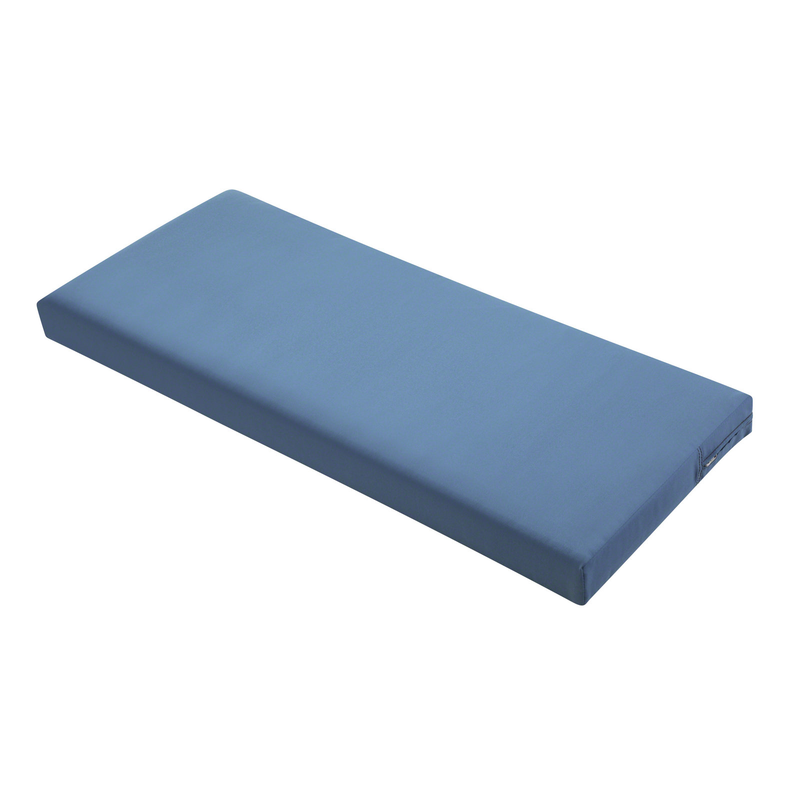 Outdoor Cushion, 42" W x 18" D, Empire Blue Velvet