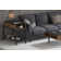 Reveal Glass End Table with Storage