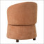Fauteuil orange pour animaux avec coin caché, tabouret convertible, rangement et capacité de charge de 220 lb-131279298
