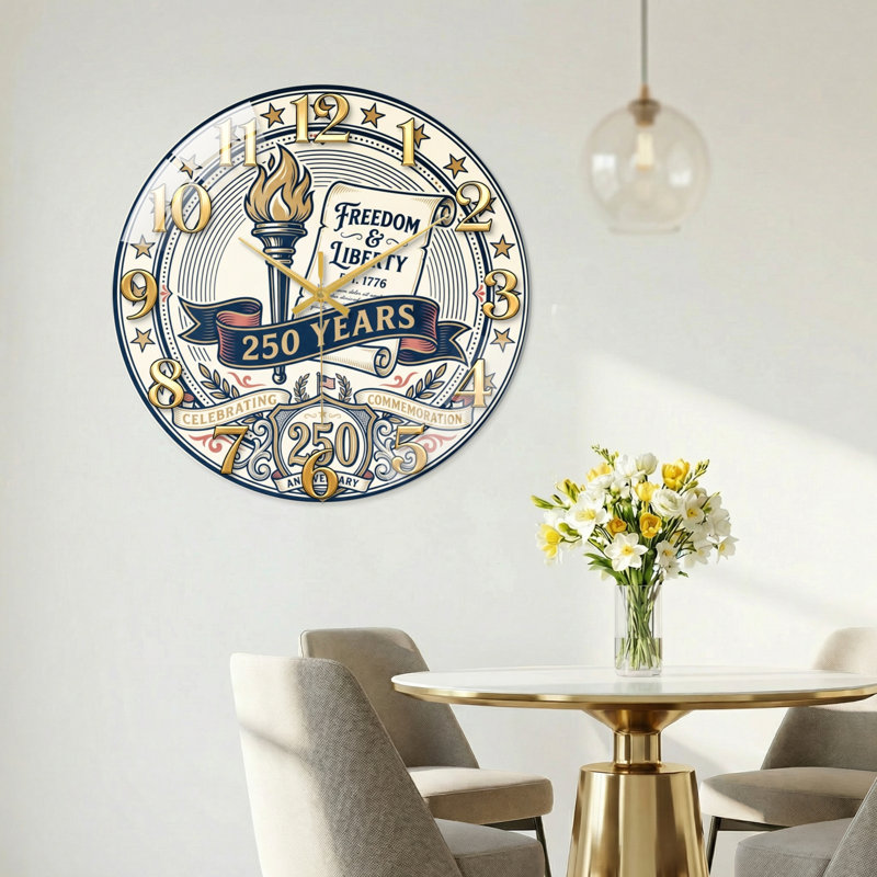 "Freedom Liberty USA" 250th Anniversary Merchandise Modern, 60 x 60 cm (23,6 x 23,6 pouces)