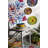 Mexican Flowers 18 Piece Porcelain Dinnerware Set - Service for 6
