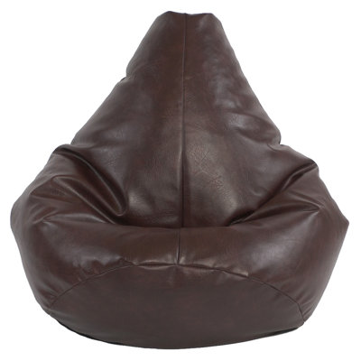 Bean Faux Leather Bean Bag