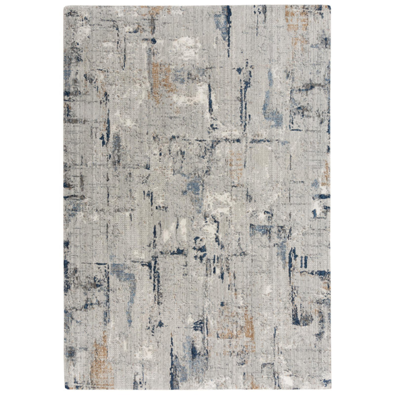 Nishal Abstract Indoor Rug, Rectangle 5'2" x 7'9"