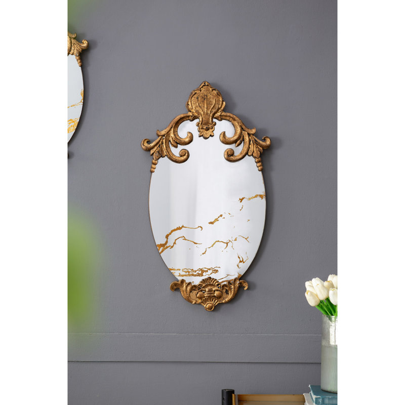 Miroir ovale 26 po x 15 po