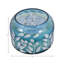 Bougie décorative parfumée au jasmin pour le salon - Bougie moderne en verre et cire de soya pour table basse, étagère ou chambre
