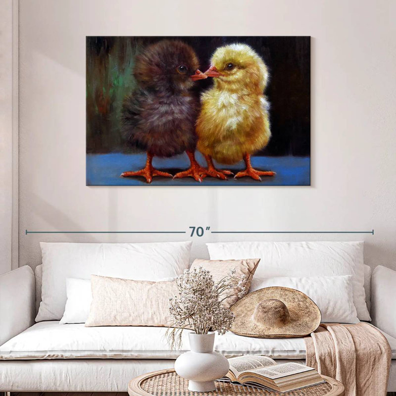 Brampt The Kiss Chicks, H 30 po x l 45 po