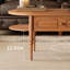 Table basse de style américain en bois massif rétro