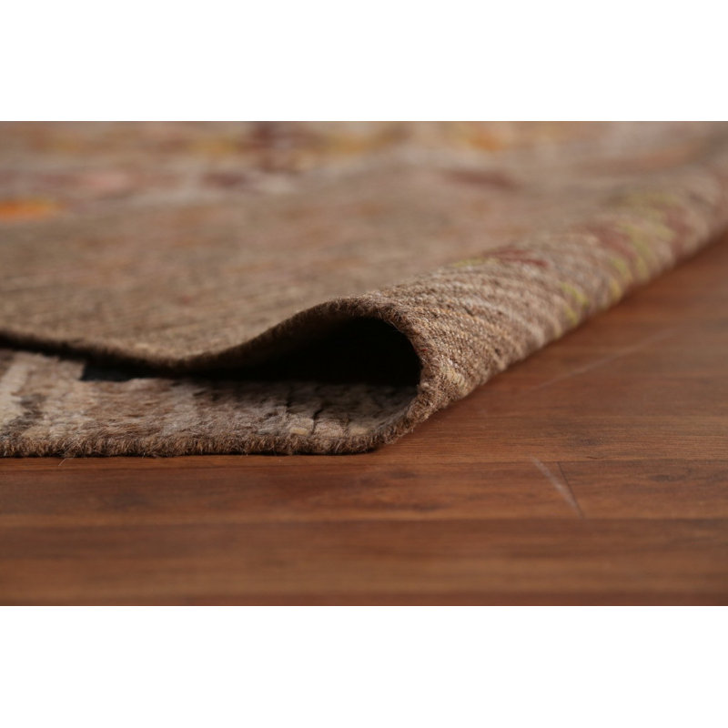 Tapis à motif géométrique oriental marocain 8 x 10