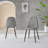 Scottsmoor 4 Seater High Gloss Round Dining Table Set with 4 Luxury Faux Leather Dining Chairs-910362713-910362722-910362725