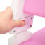 Réglable avec une construction stable et une chaise polyvalente à finition rose