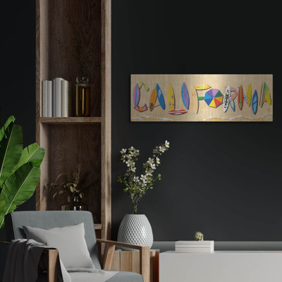 Red Barrel Studio® 'California' by Scott Westmoreland Metal Wall Art