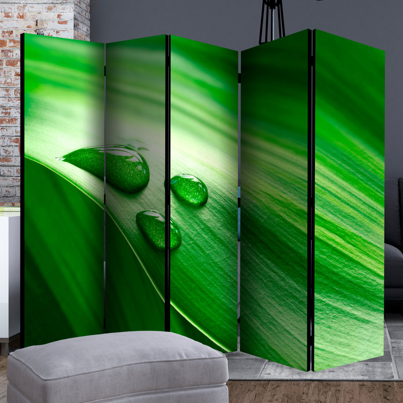 Nerseh 172cm H Folding Room Divider, 5