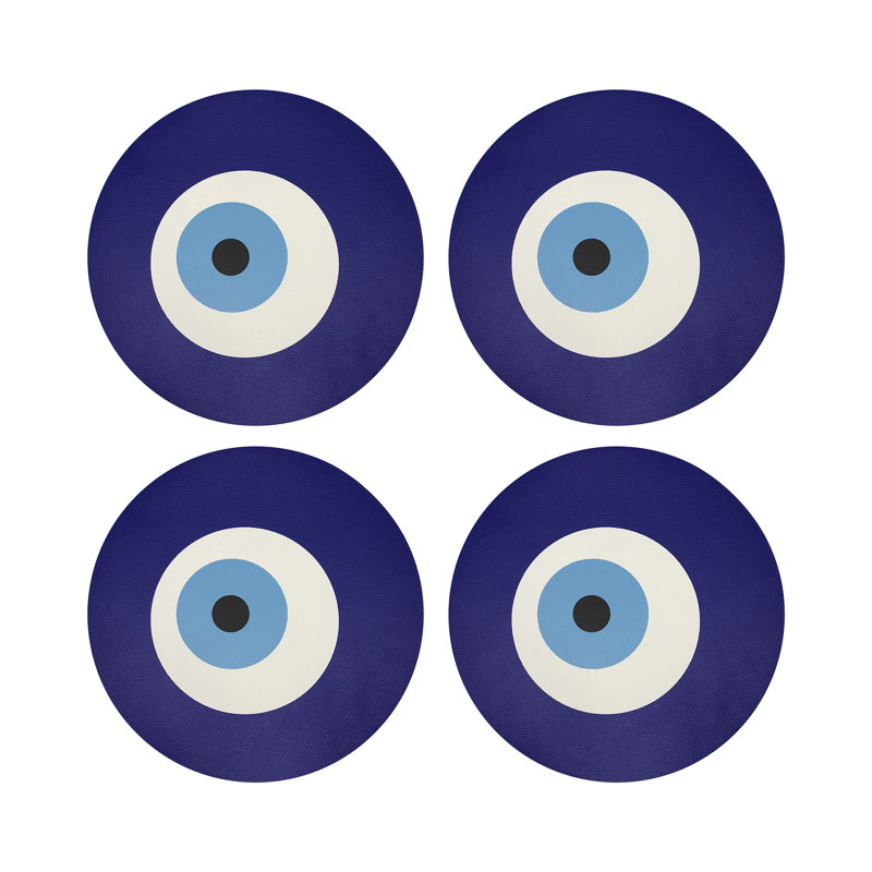 Evil Eye Pebble 16" Vinyl Placemat