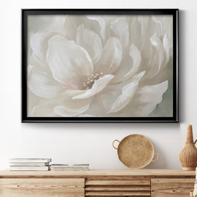 Pêche parfaite - Peinture sur toile encadrée