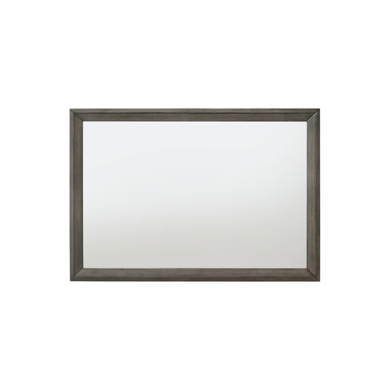 Escher Gray Oak Finish Mirror