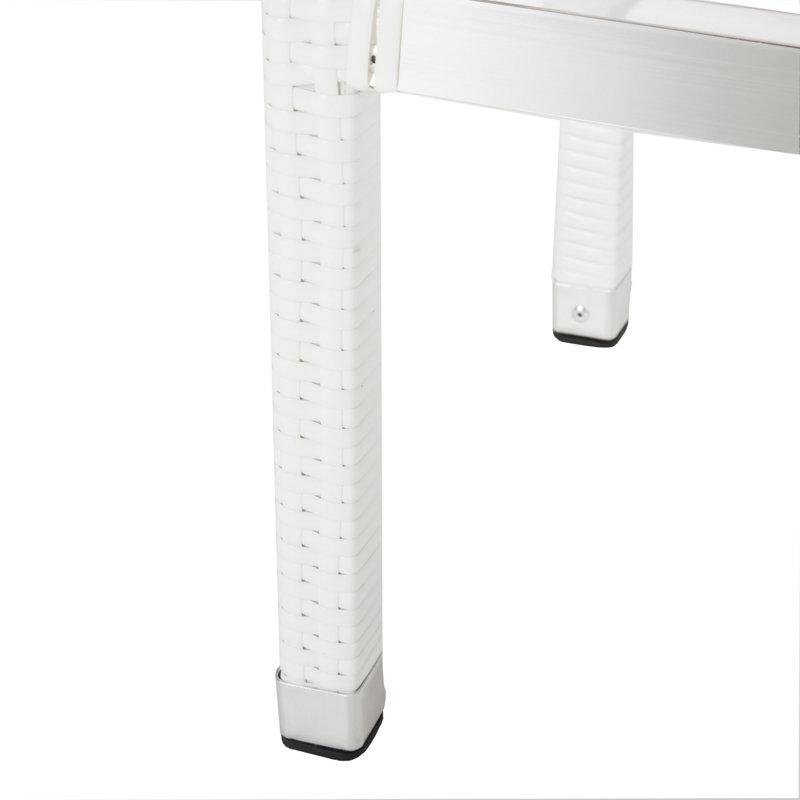 Tabouret de bar 30 po Ousley, blanc