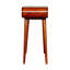 Console simple et élégante avec plateau en bois, table basse de loisirs-476041109