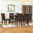 7-Piece Dining Table Set with 6 Chairs