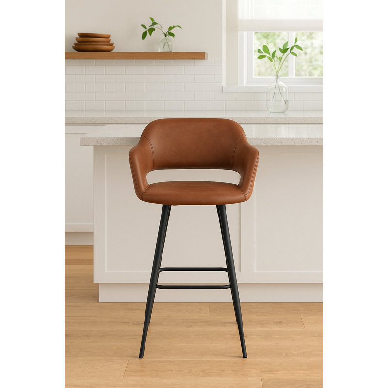 Lake Shore Counter Stool (Set Of 2), Brown