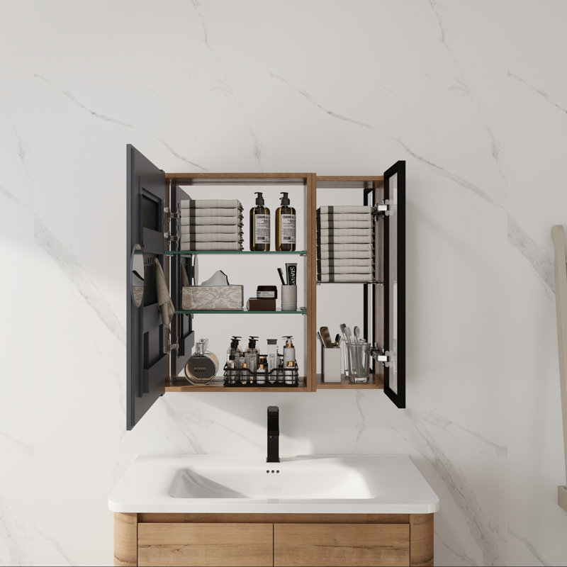 Armoire de salle de bain avec miroir