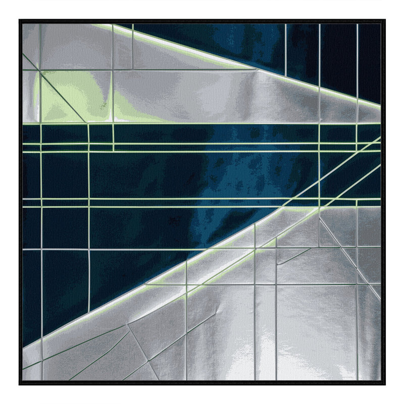 Cosmic Edge Rug, Square 8'