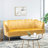 Conesha Velvet Flared Arm Sofa Convertible Sofa Modern Sofa Living Room Sofa-476414528