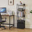 136cm H x 39cm W Metal Bookcase-1001706950