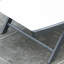 Chaise longue ergonomique en tissu Krishona-1406358483