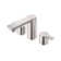 Widespread 2-handle Bathroom Faucet with Drain Assembly
