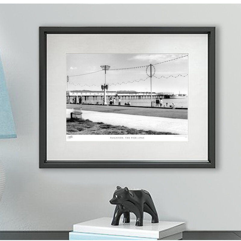 Paignton, The Pier C1965 by Francis Frith - Single Picture Frame Print, 40cm H x 50cm W x 2.3cm D