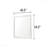 Modern Wood Framed Accent Mirror