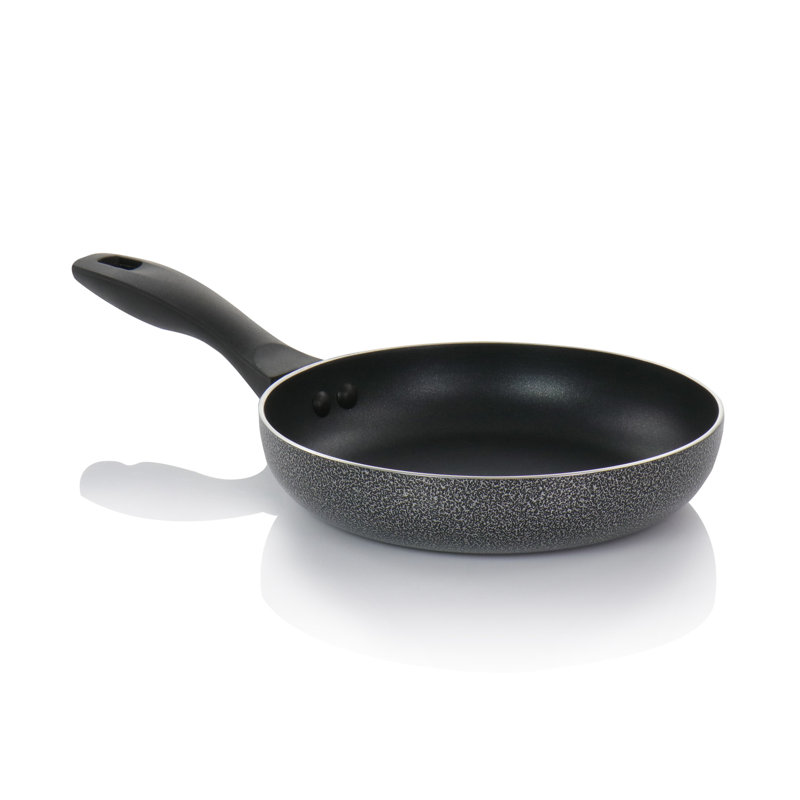 Charcoal Gray 2-Piece Nonstick Aluminum Frying Pan Set