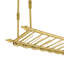 Blondsville 59" Adjustable Hanging Glass Wine Rack-88452382