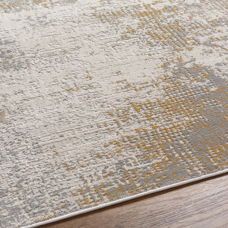 Quann Abstract Indoor Rug, Runner 2'7" x 7'3"