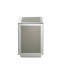 Table d'appoint en miroir et faux Dimaonds