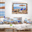 Coussin lombaire avec porte-coussins avec chaises mer shore