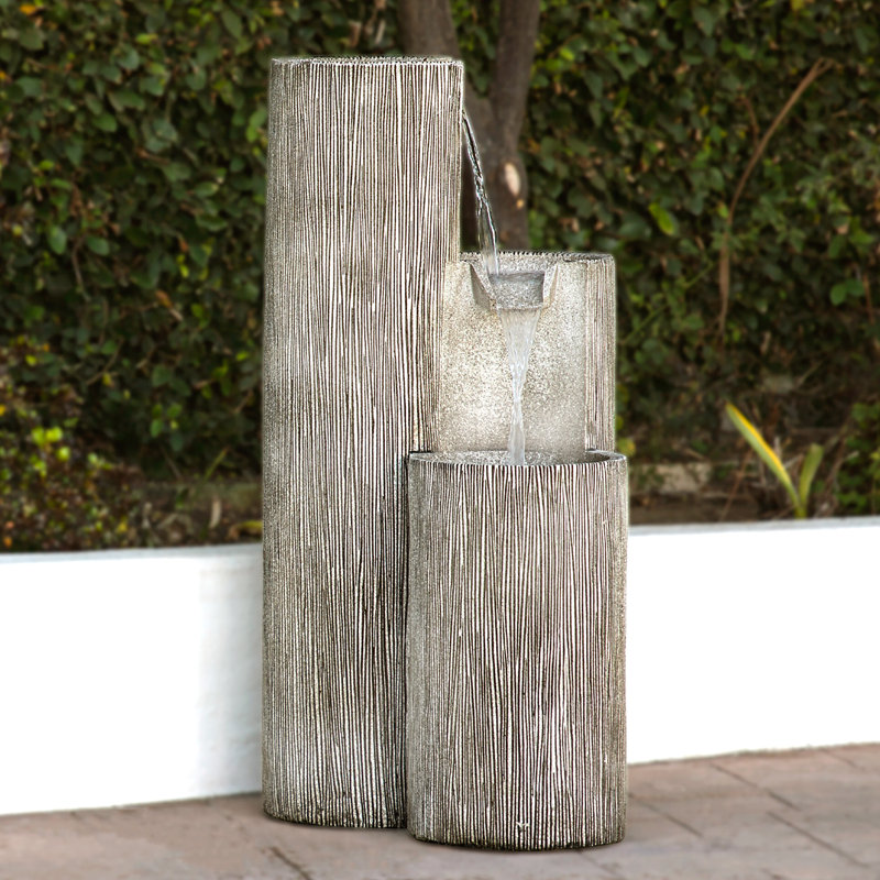 Gillsville Weather Resistant Fountain with Lights