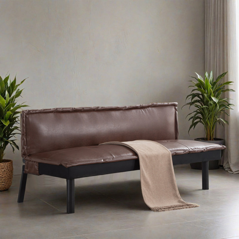 Canapé-lit inclinable convertible large de 64,62 po