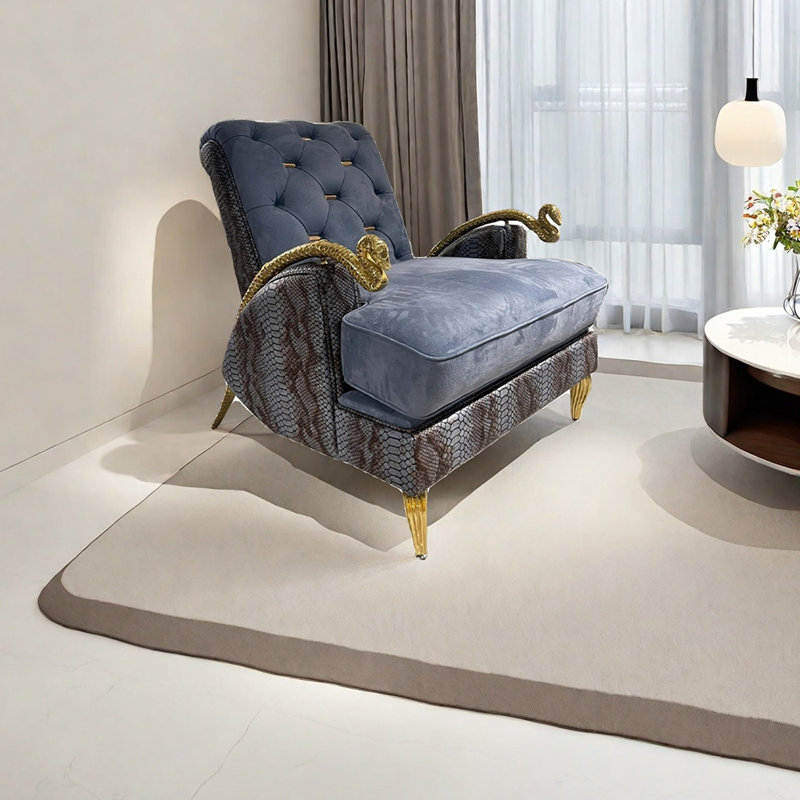 Chaise de loisir moderne et luxueuse