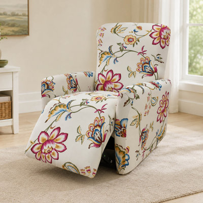 Housse extensible pour fauteuil inclinable 4 pièces